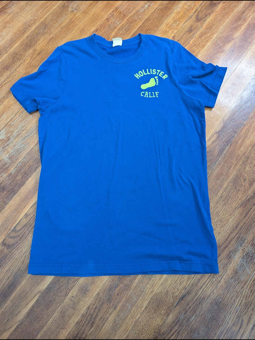 Vintage Y2K Hollister Muscle T Shirt Embroidered  Mens XL